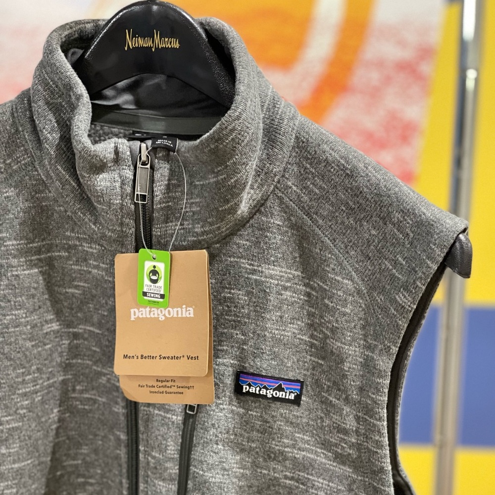 NWT Grey Patagonia Vest